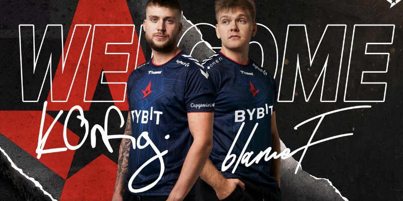 k0nfig BlameF to Astralis