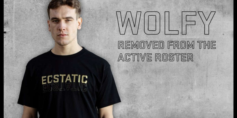 Wolfy kicked from ecstatic