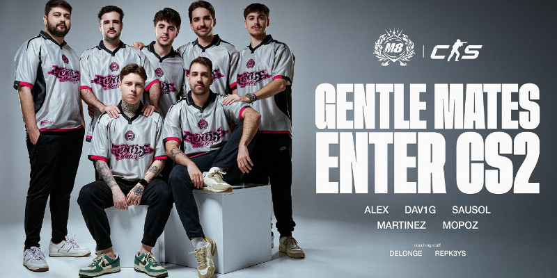 Gentle Mates выходит в Counter-Strike 2 с подписанием состава Iberian Soul